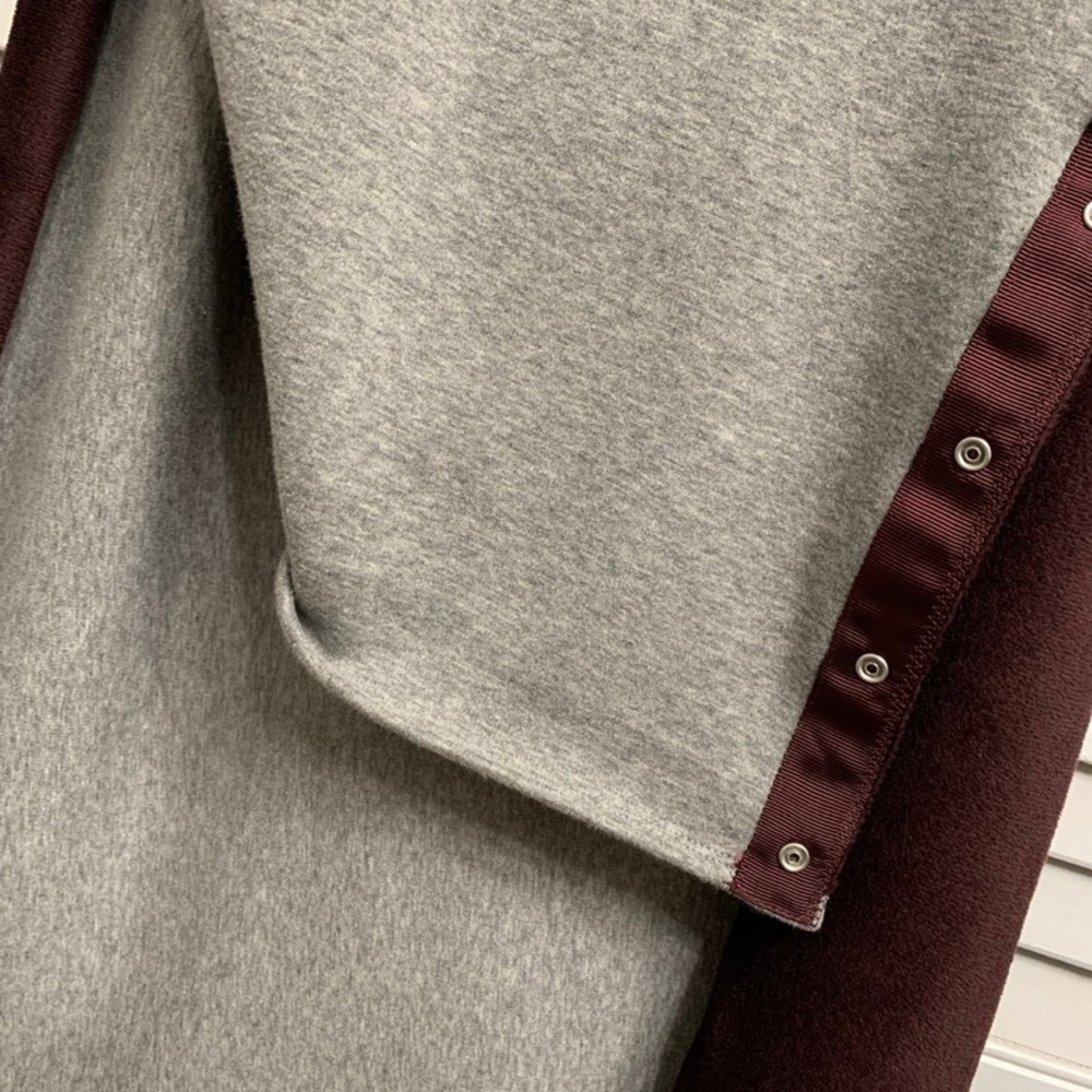 lululemon athletica Gray and Burgundy Vinyasa convertible scarf wrap